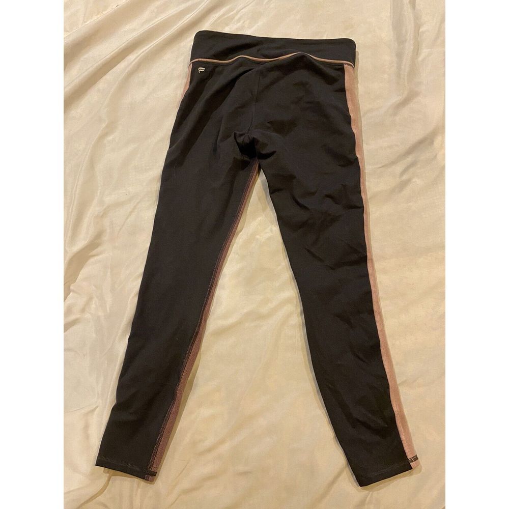 Fabletics Leggings Women S/M (See Measurements) gray pink capri EUC - Picture 2 of 7